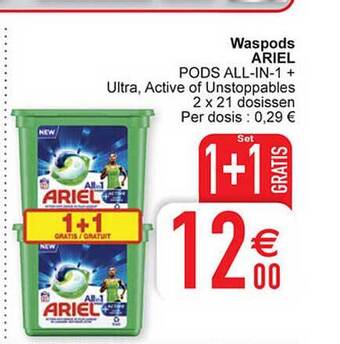 Cora Waspods ariel aanbieding