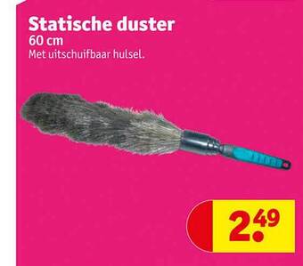 Kruidvat Statische duster aanbieding