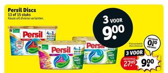 Kruidvat Persil discs aanbieding