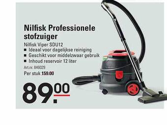 Nilfisk professionele stofzuiger
