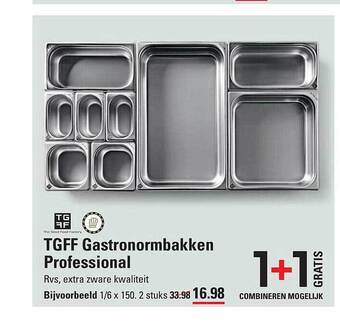 Sligro Tgff gastronormbakken professional aanbieding