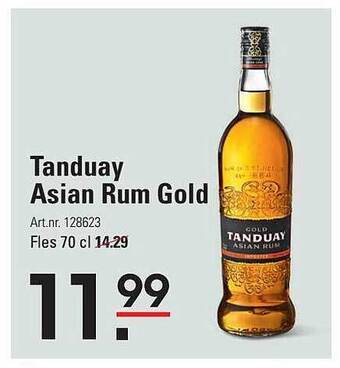 Tanduay asian rum gold