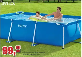 Paradisio Intex Metal Frame Opzetzwembad aanbieding