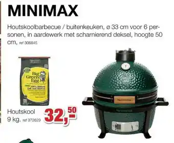 Houtskoolbarbecue - Buitenkeuken, 33 Cm Voor 6 Personen