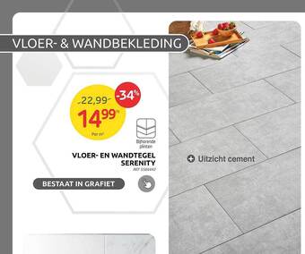 Brico Vloer- en wandtegel serenity aanbieding