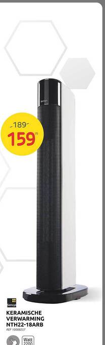 Brico Keramische verwarming nth22-18arb aanbieding