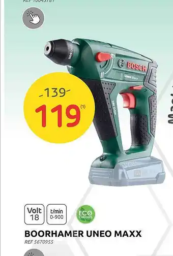 Boorhamer uneo maxx