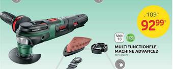 Brico Multifunctionele machine advanced aanbieding