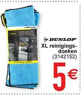 Cora Dunlop xl reinigings-doeken aanbieding