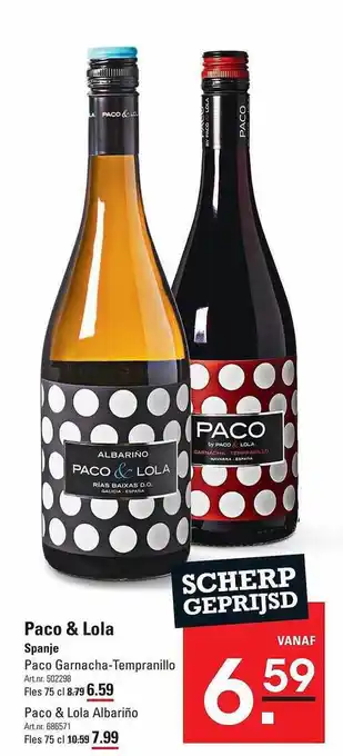 Paco & lola spanje