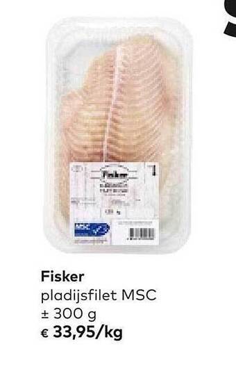 Bio Planet Fisker pladijsfilet msc aanbieding