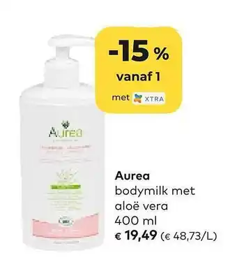 Aurea bodymilk met aloë vera
