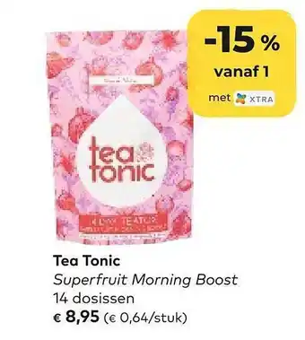 Tea tonic superfruit morning boost 14 dosissen