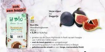 Bio Planet Boni bio mandhelingbonen aanbieding