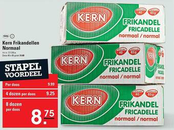 Sligro Kern frikandellen normaal aanbieding