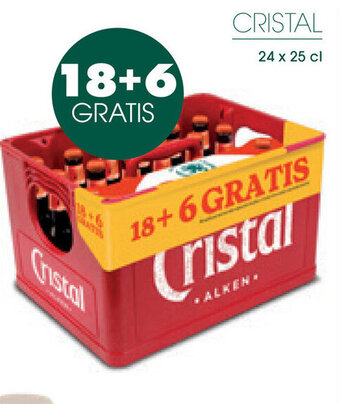 Prik en Tik Cristal 24 x 25 cl aanbieding