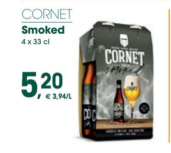 Prik en Tik Cornet Smoked 4 x 33 cl aanbieding