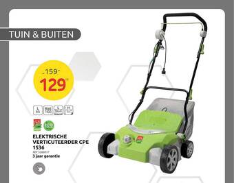 Brico Elektrische verticuteerder cpe 1536 aanbieding
