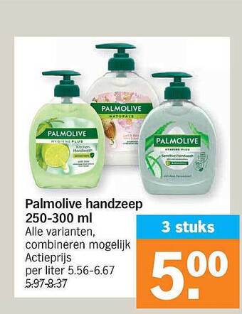 Albert Heijn Palmolive handzeep aanbieding