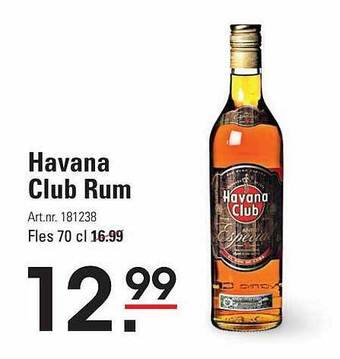 Sligro Havana club rum aanbieding