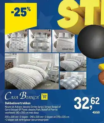 Casa bianca dekbedovertrekken