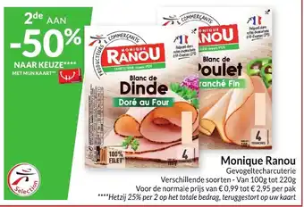 Intermarché Monique Ranou blanc de dinde aanbieding