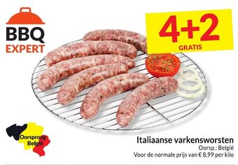 Intermarché Italiaanse varkensworsten aanbieding