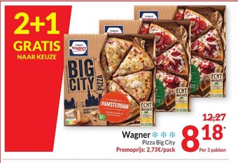Intermarché Wagner pizza big City aanbieding