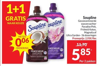 Intermarché Soupline geconcentreerde wasverzachter aanbieding