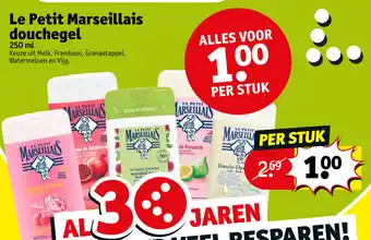 Kruidvat Le Petit Marseillais Douchegel 250ml Per Stuk aanbieding