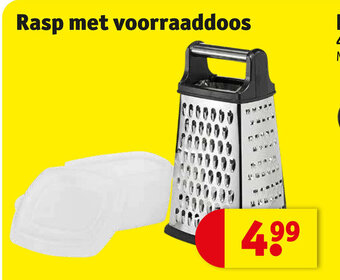 Kruidvat Rasp met Voorraaddoos aanbieding