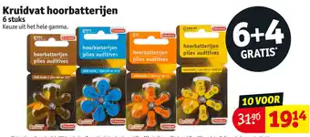 Kruidvat Kruidvat Hoorbatterijen 6 Stuks 10 Voor aanbieding