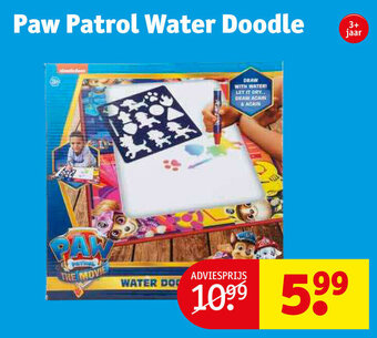 Kruidvat Paw Patrol Water Doodle aanbieding