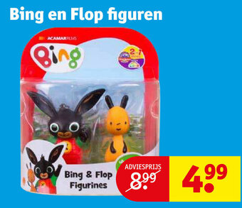Kruidvat Bing en Flop Figuren aanbieding