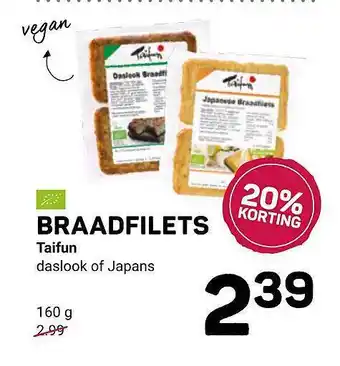 Braadfilets taifun