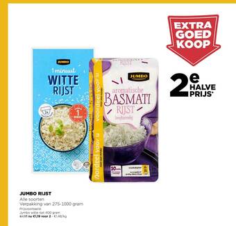 Jumbo Jumbo rijst aanbieding