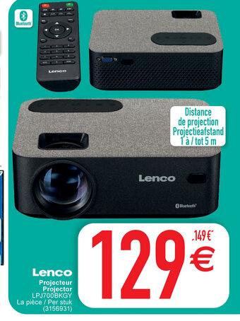 Cora Lenco projecteur projector aanbieding
