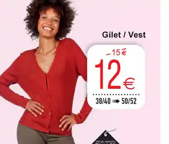 Cora Gilet/vest aanbieding
