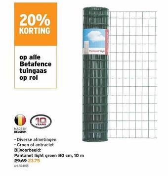 GAMMA Betafence tuingaas op rol aanbieding