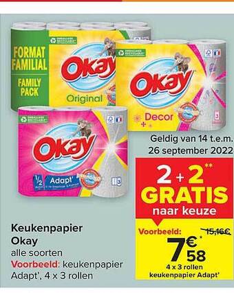 Keukenpapier okay