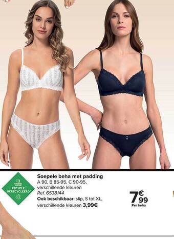 Carrefour Soepele beha met padding aanbieding