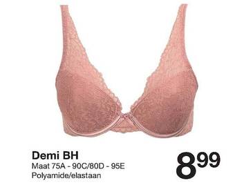 Zeeman Demi bh aanbieding