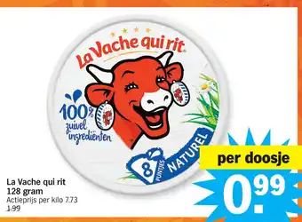 Albert Heijn La Vache Qui Rit 128gram aanbieding
