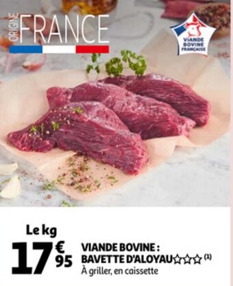 Auchan Viande Bovine: Bavette D'Aloyau aanbieding