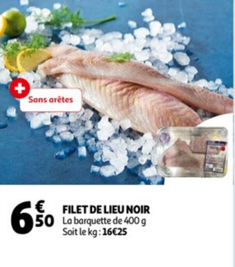 Auchan Filet De Lieu Noir aanbieding