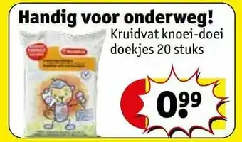 Kruidvat Kruidvat knoei-doei doekjes aanbieding