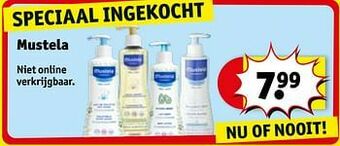Kruidvat Mustela aanbieding
