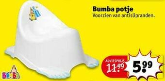 Kruidvat Bumba potje aanbieding