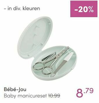Baby & Tiener Bébé-jou baby manicureset aanbieding