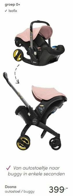 Baby & Tiener Doona autostoel - buggy aanbieding